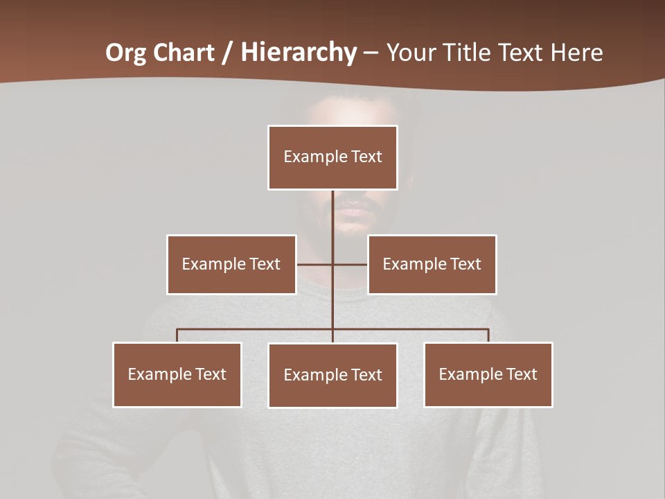 A Man Standing With His Hands On His Hips PowerPoint Template