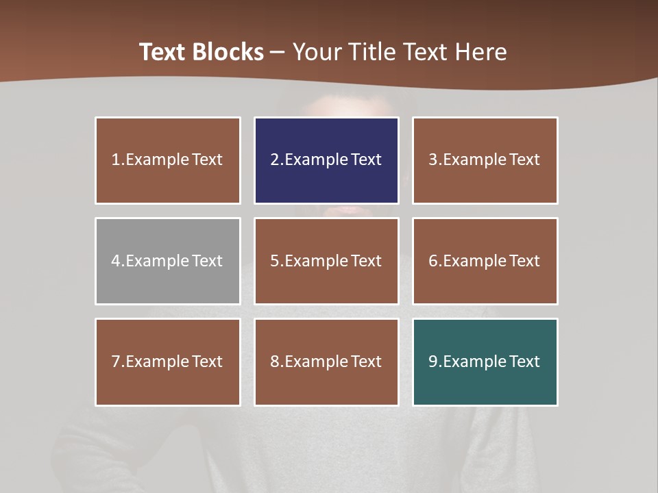 A Man Standing With His Hands On His Hips PowerPoint Template