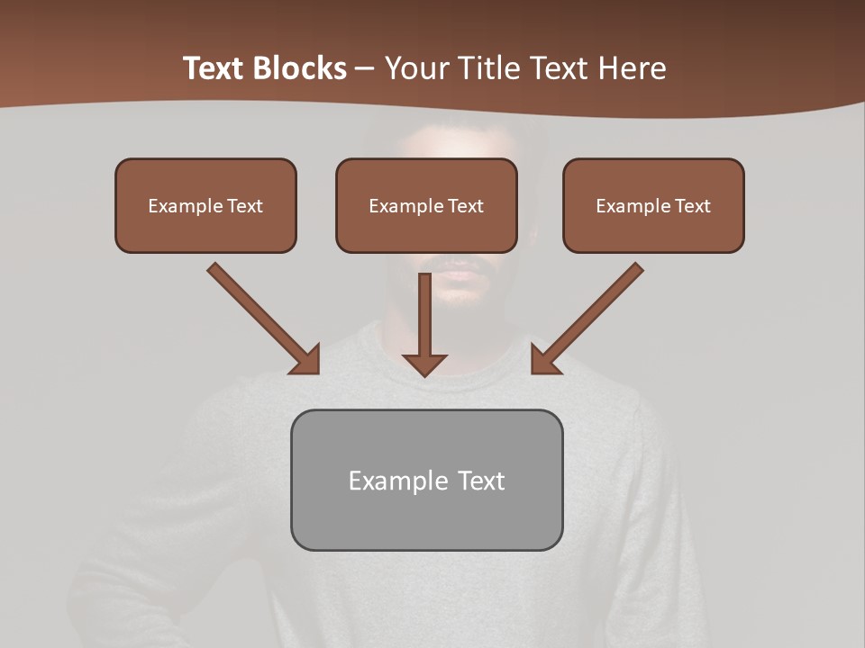A Man Standing With His Hands On His Hips PowerPoint Template
