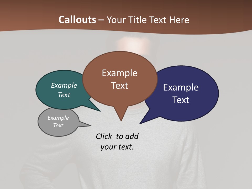 A Man Standing With His Hands On His Hips PowerPoint Template