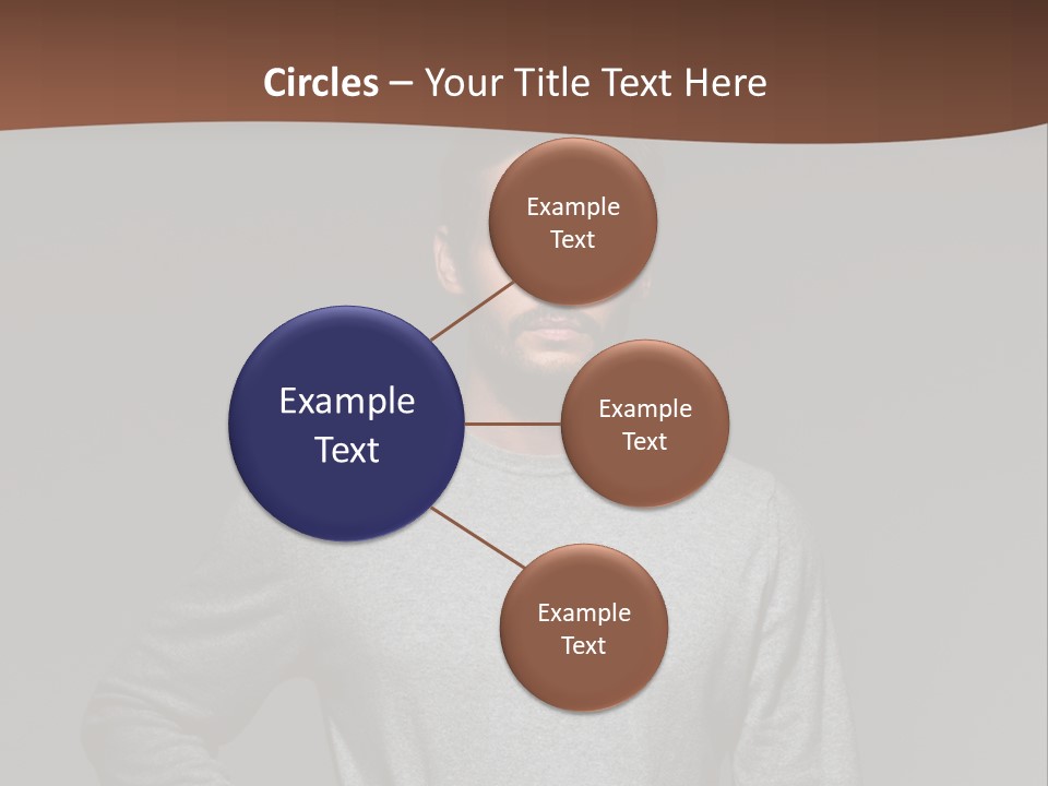 A Man Standing With His Hands On His Hips PowerPoint Template