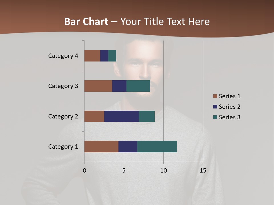 A Man Standing With His Hands On His Hips PowerPoint Template