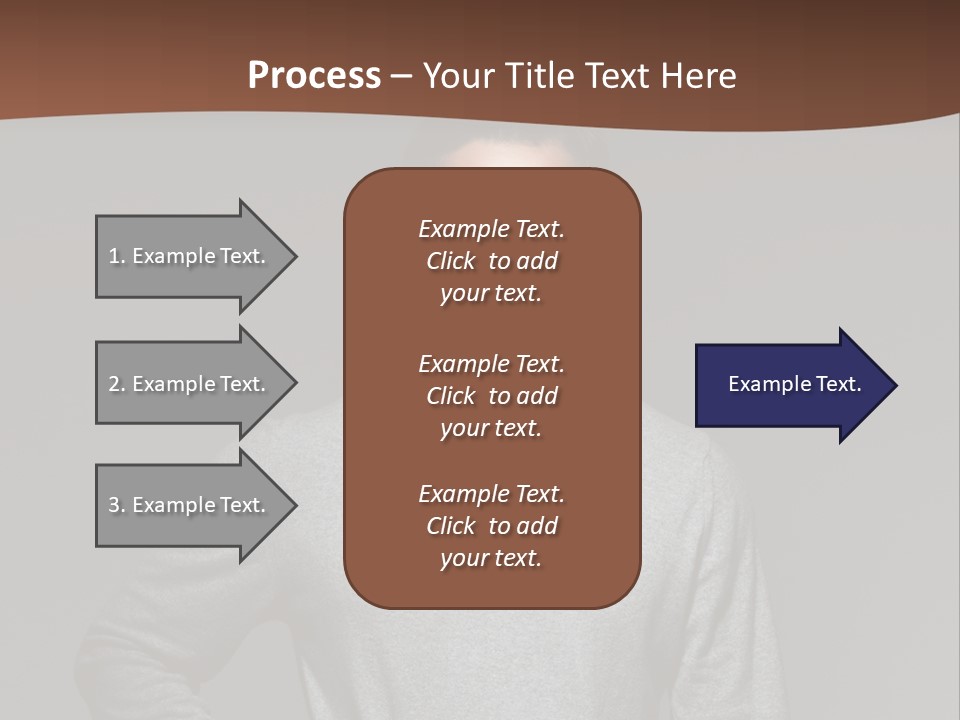 A Man Standing With His Hands On His Hips PowerPoint Template