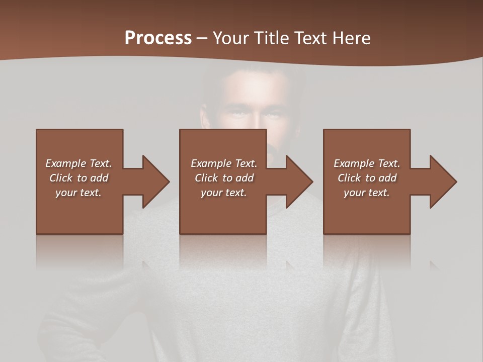 A Man Standing With His Hands On His Hips PowerPoint Template