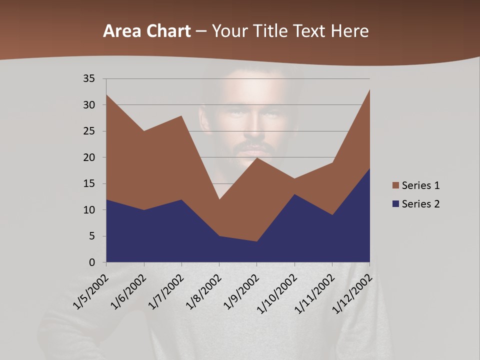 A Man Standing With His Hands On His Hips PowerPoint Template
