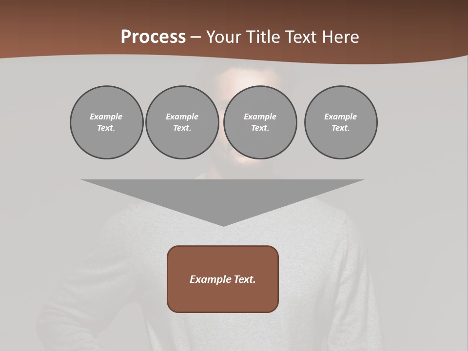 A Man Standing With His Hands On His Hips PowerPoint Template