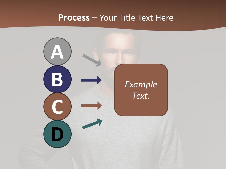 A Man Standing With His Hands On His Hips PowerPoint Template