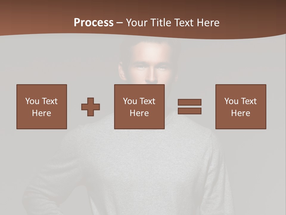 A Man Standing With His Hands On His Hips PowerPoint Template