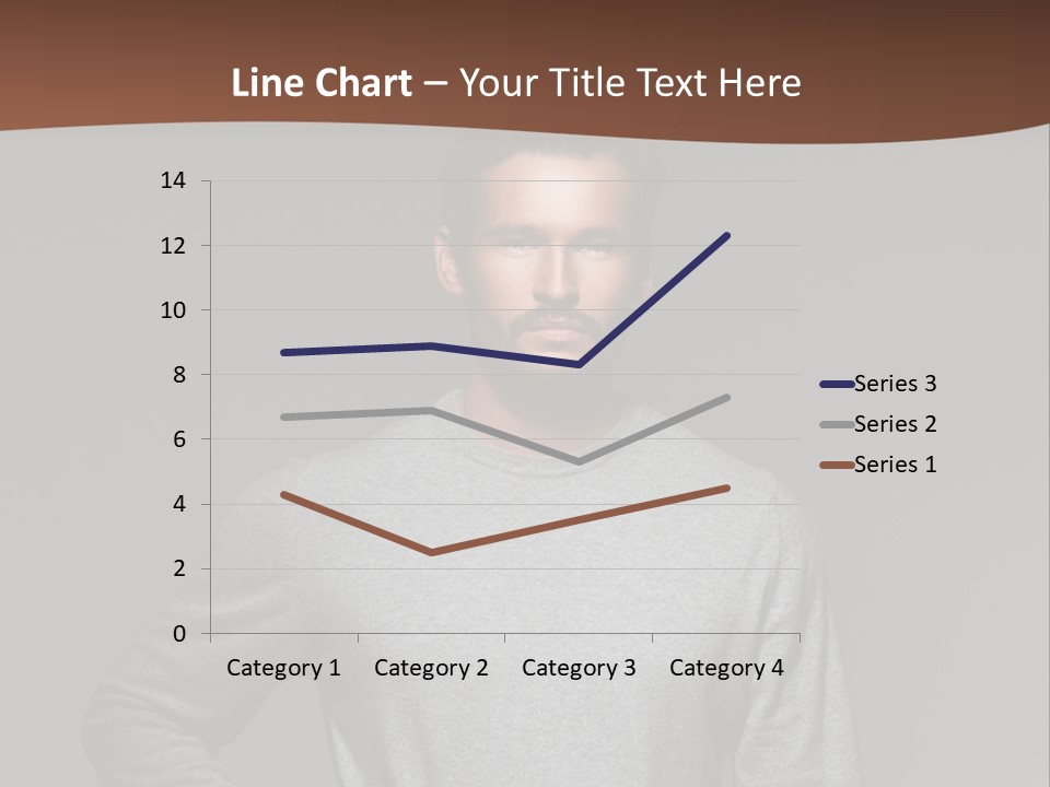 A Man Standing With His Hands On His Hips PowerPoint Template