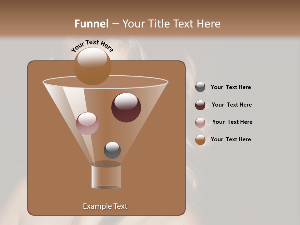 A Woman Posing For A Picture With Her Hand On Her Chest PowerPoint Template