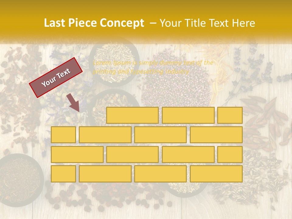 A Table Topped With Bowls Filled With Different Types Of Seeds PowerPoint Template