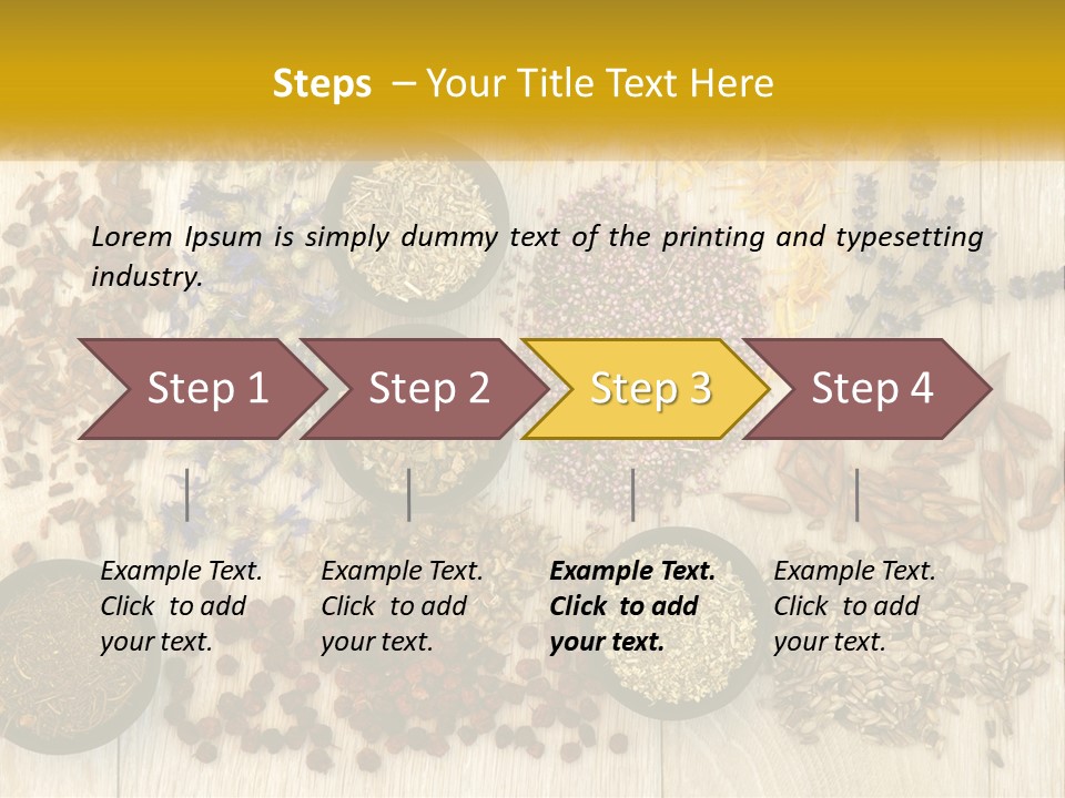 A Table Topped With Bowls Filled With Different Types Of Seeds PowerPoint Template