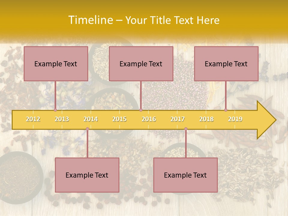 A Table Topped With Bowls Filled With Different Types Of Seeds PowerPoint Template