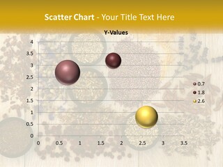 A Table Topped With Bowls Filled With Different Types Of Seeds PowerPoint Template