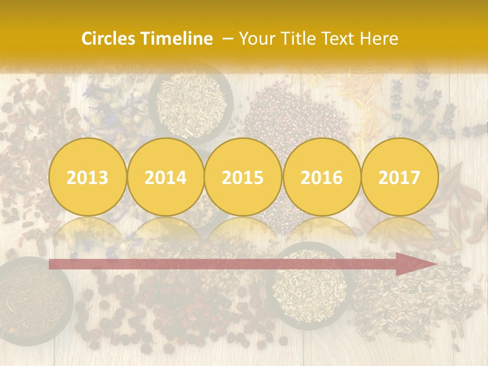 A Table Topped With Bowls Filled With Different Types Of Seeds PowerPoint Template