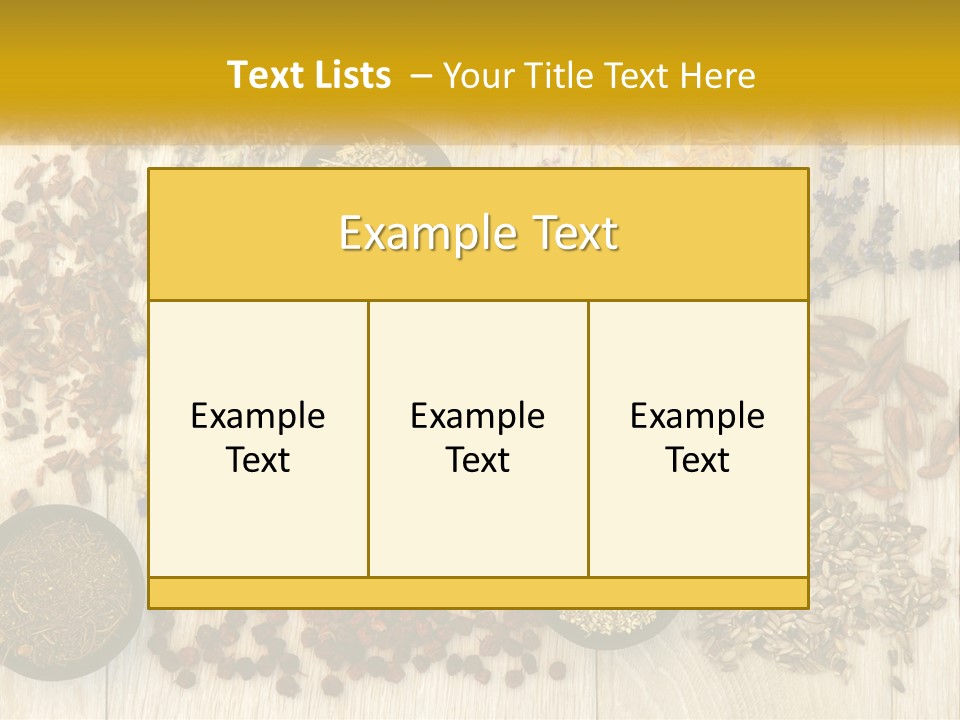 A Table Topped With Bowls Filled With Different Types Of Seeds PowerPoint Template
