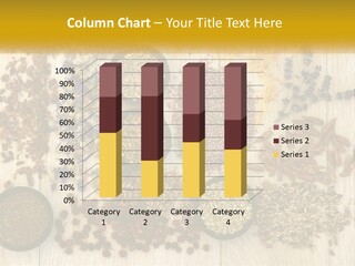 A Table Topped With Bowls Filled With Different Types Of Seeds PowerPoint Template