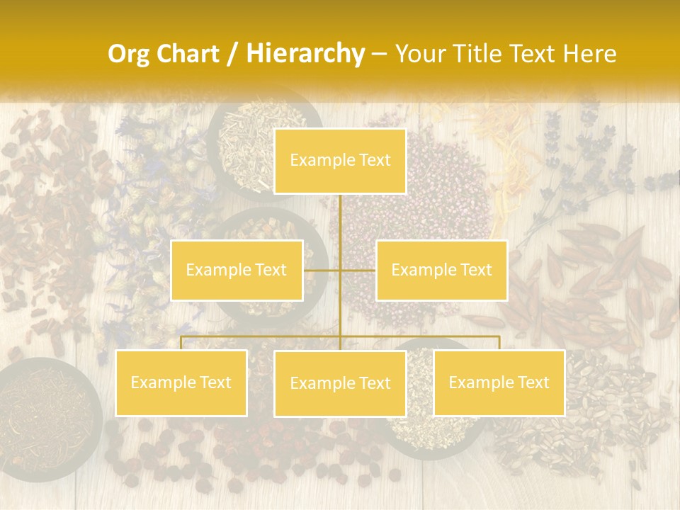 A Table Topped With Bowls Filled With Different Types Of Seeds PowerPoint Template