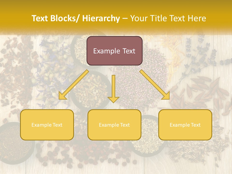 A Table Topped With Bowls Filled With Different Types Of Seeds PowerPoint Template