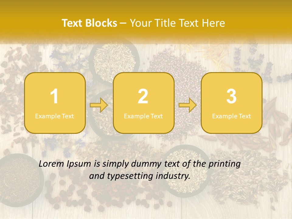A Table Topped With Bowls Filled With Different Types Of Seeds PowerPoint Template