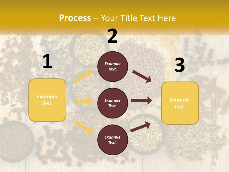 A Table Topped With Bowls Filled With Different Types Of Seeds PowerPoint Template