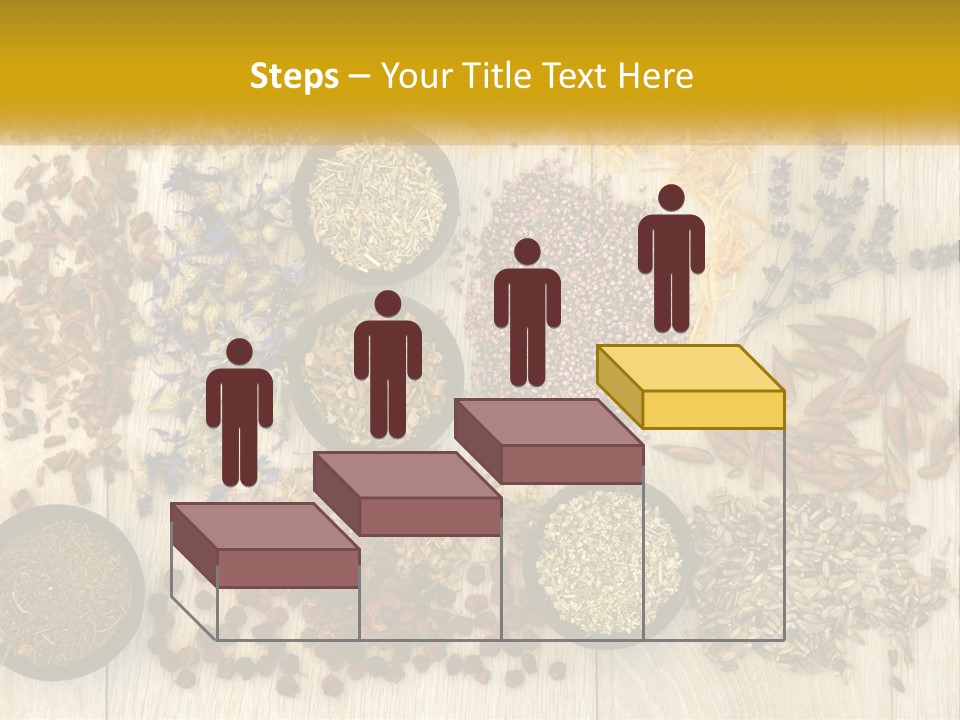 A Table Topped With Bowls Filled With Different Types Of Seeds PowerPoint Template