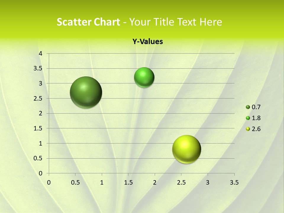 A Green Leaf Powerpoint Presentation PowerPoint Template