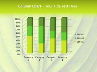 A Green Leaf Powerpoint Presentation PowerPoint Template