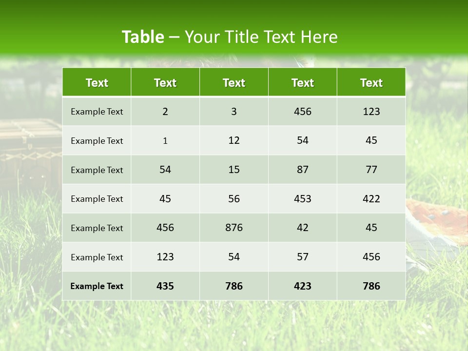 Two Children Reading A Book In The Grass PowerPoint Template