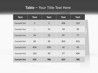 A Computer Monitor And Speakers On A Table PowerPoint Template