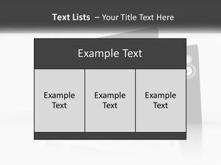 A Computer Monitor And Speakers On A Table PowerPoint Template