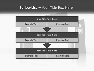 A Computer Monitor And Speakers On A Table PowerPoint Template