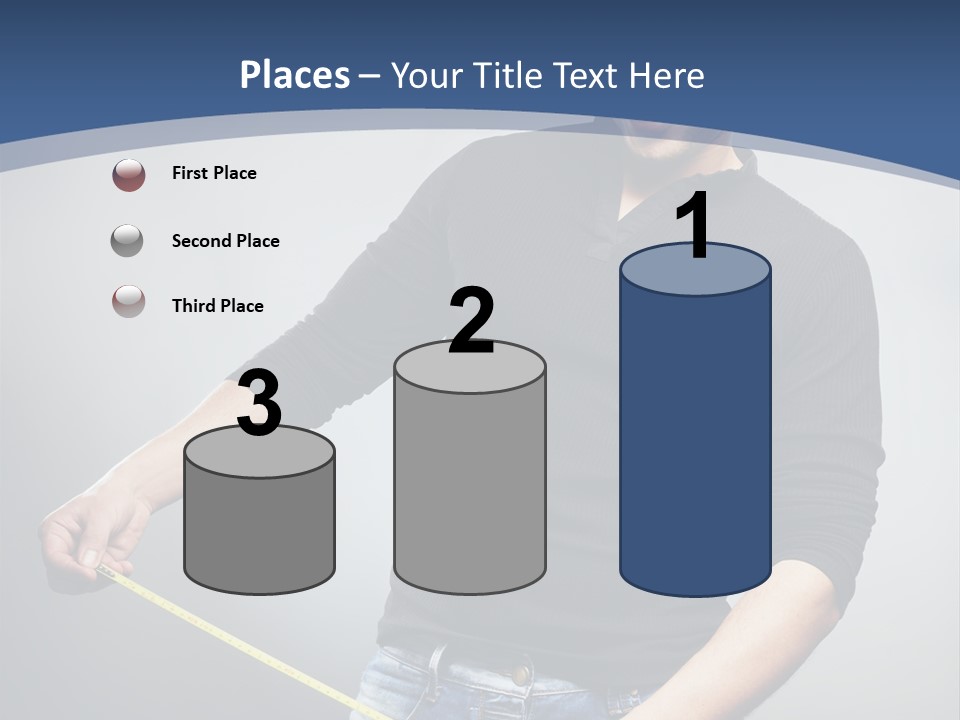 A Man Is Holding A Stick In His Hand PowerPoint Template