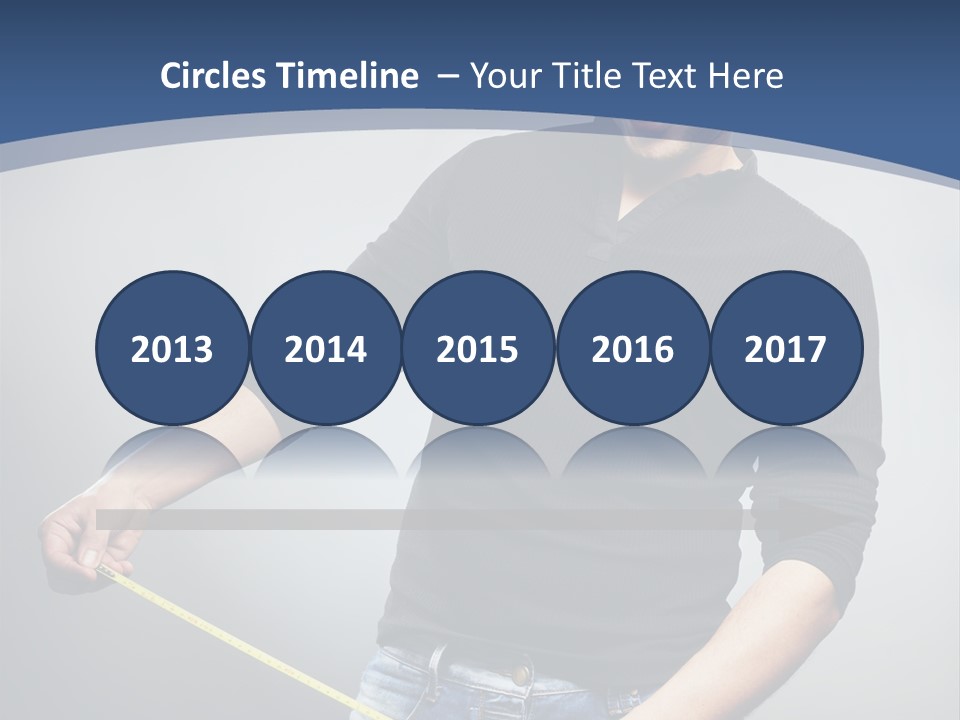 A Man Is Holding A Stick In His Hand PowerPoint Template