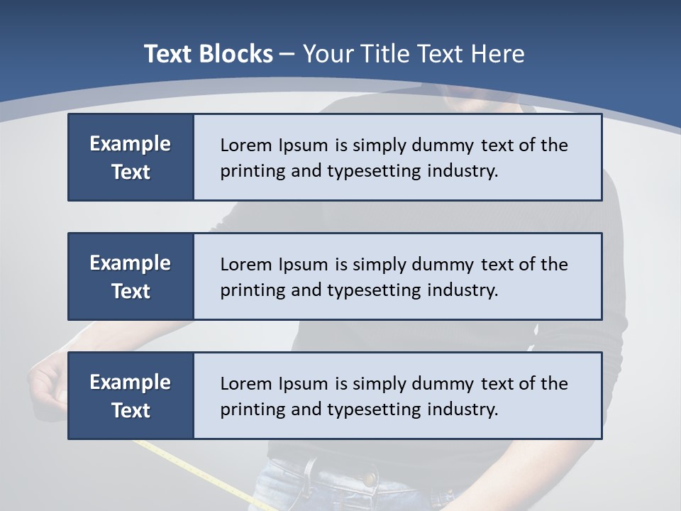 A Man Is Holding A Stick In His Hand PowerPoint Template