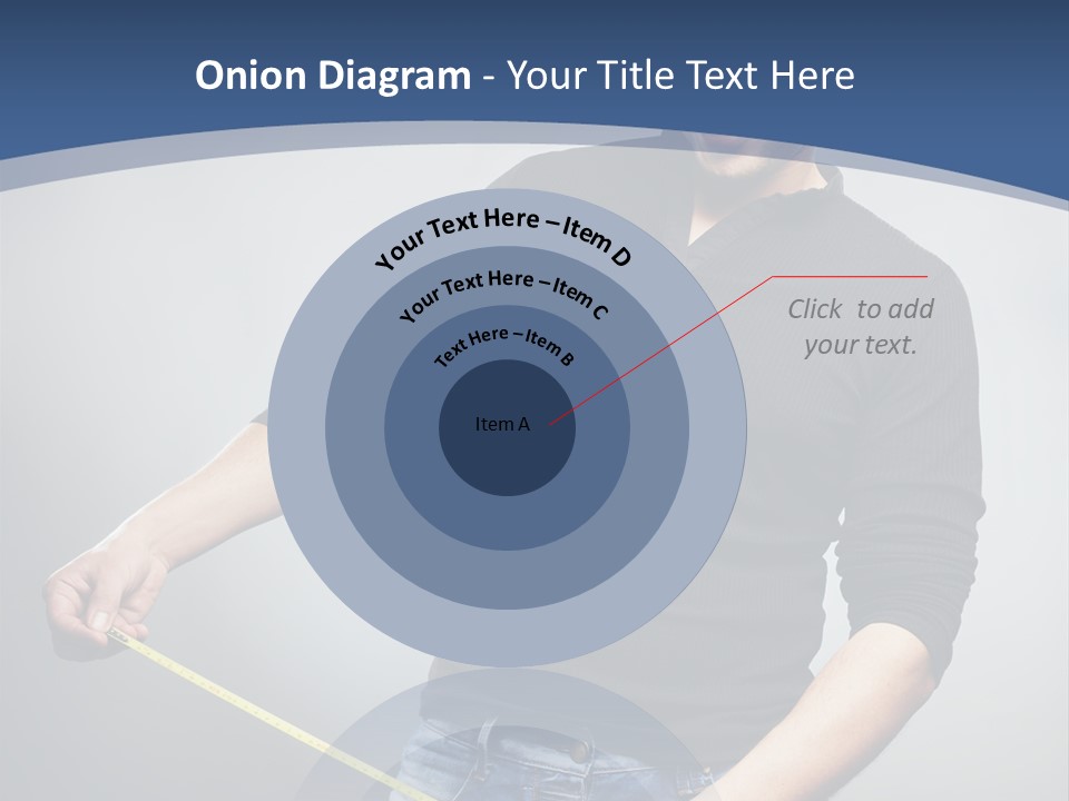 A Man Is Holding A Stick In His Hand PowerPoint Template