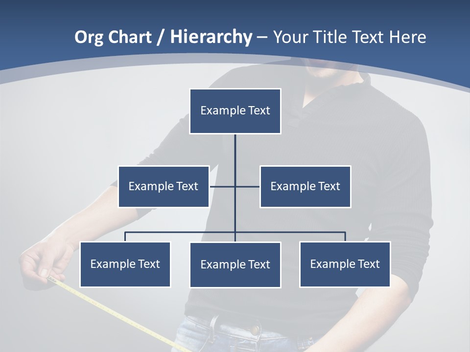 A Man Is Holding A Stick In His Hand PowerPoint Template