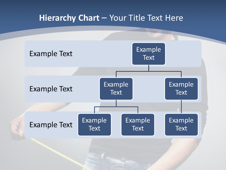 A Man Is Holding A Stick In His Hand PowerPoint Template