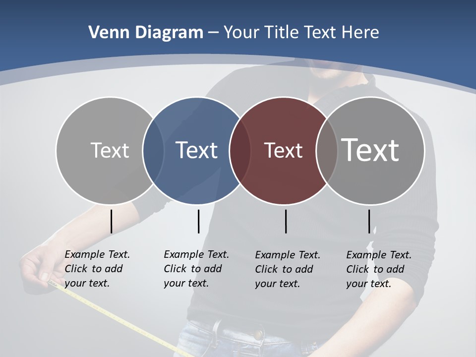 A Man Is Holding A Stick In His Hand PowerPoint Template