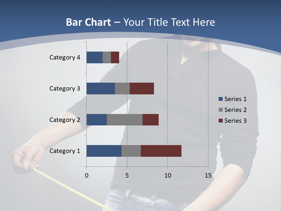 A Man Is Holding A Stick In His Hand PowerPoint Template