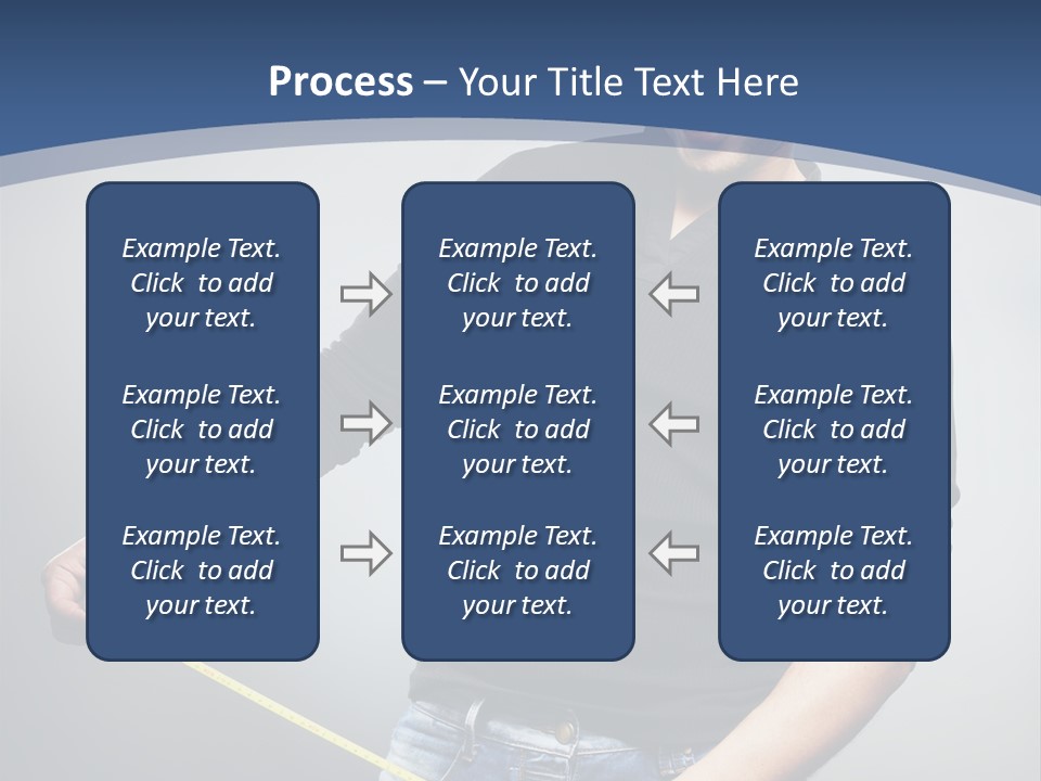 A Man Is Holding A Stick In His Hand PowerPoint Template