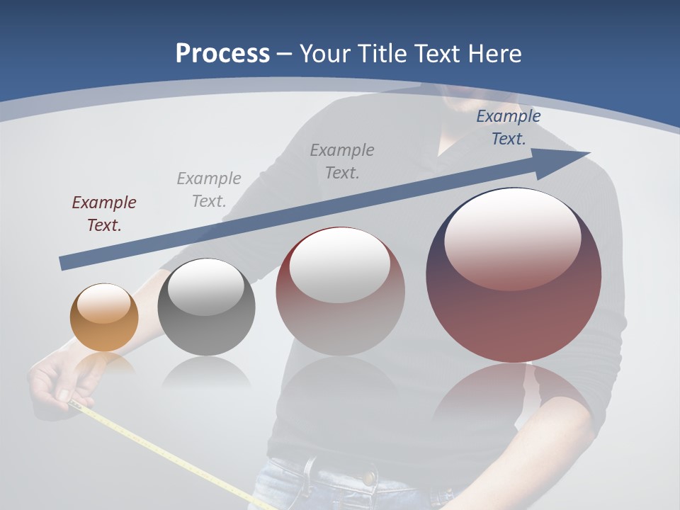 A Man Is Holding A Stick In His Hand PowerPoint Template