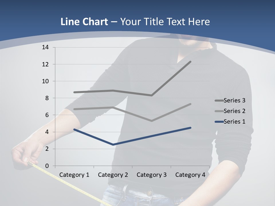 A Man Is Holding A Stick In His Hand PowerPoint Template