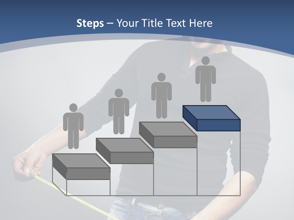 A Man Is Holding A Stick In His Hand PowerPoint Template