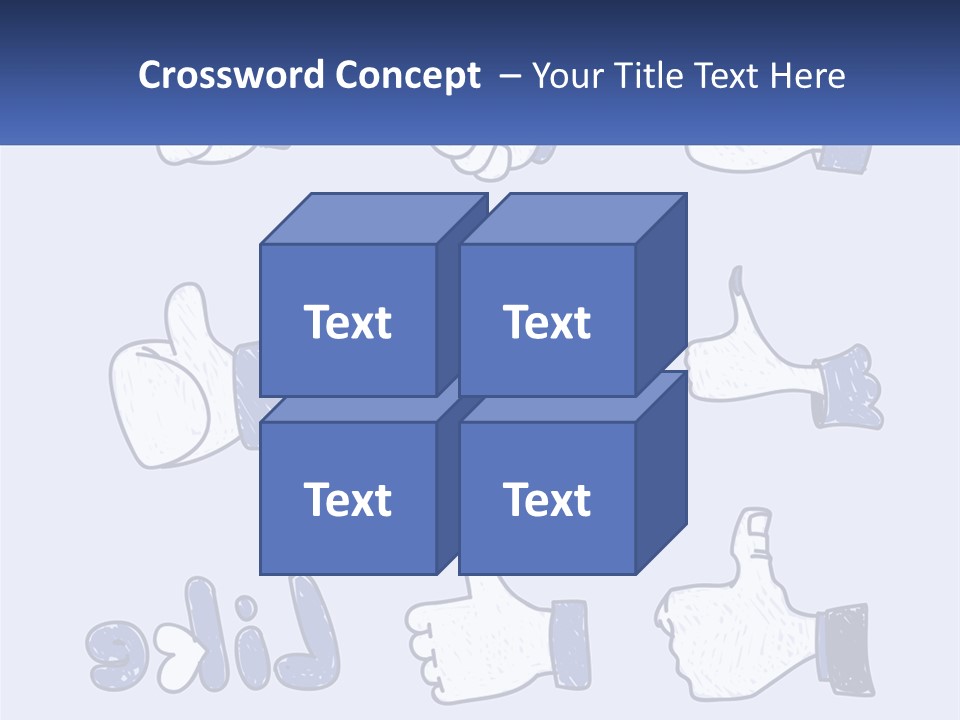 A Bunch Of Thumbs Up And Thumbs Down Icons PowerPoint Template