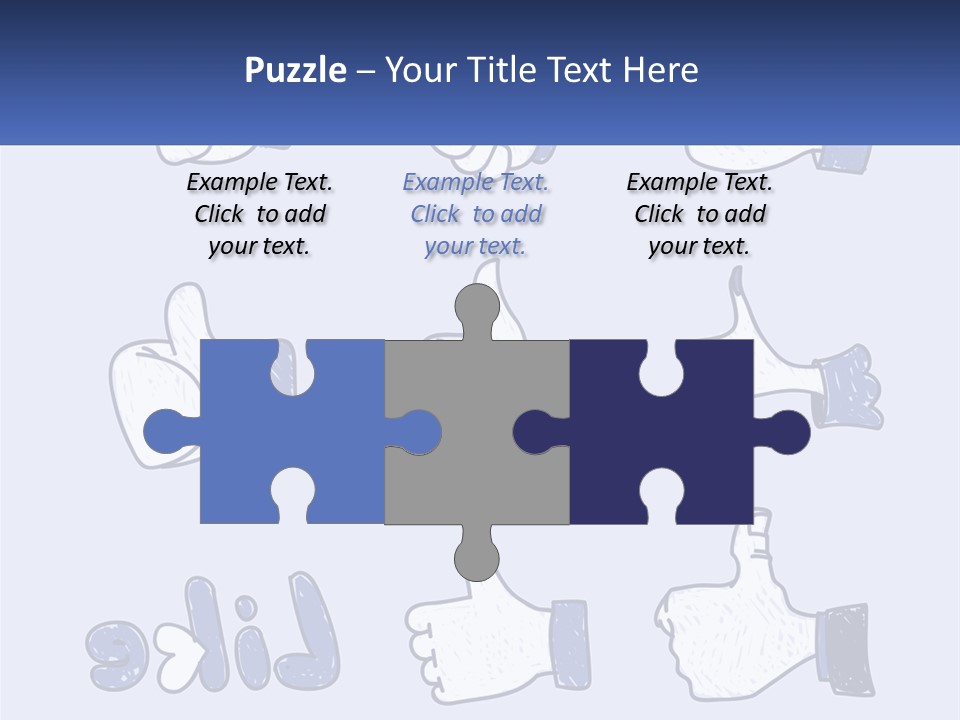 A Bunch Of Thumbs Up And Thumbs Down Icons PowerPoint Template