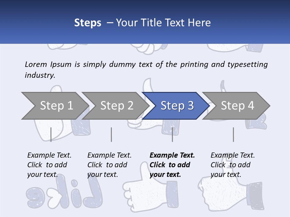 A Bunch Of Thumbs Up And Thumbs Down Icons PowerPoint Template