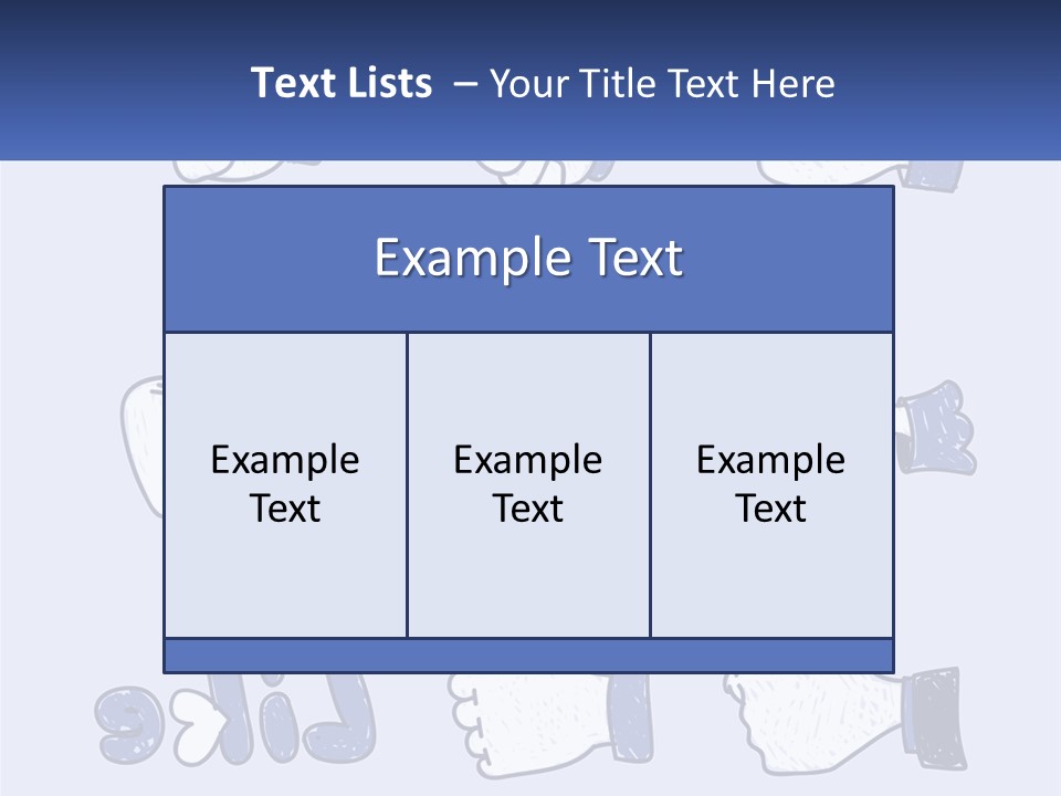A Bunch Of Thumbs Up And Thumbs Down Icons PowerPoint Template