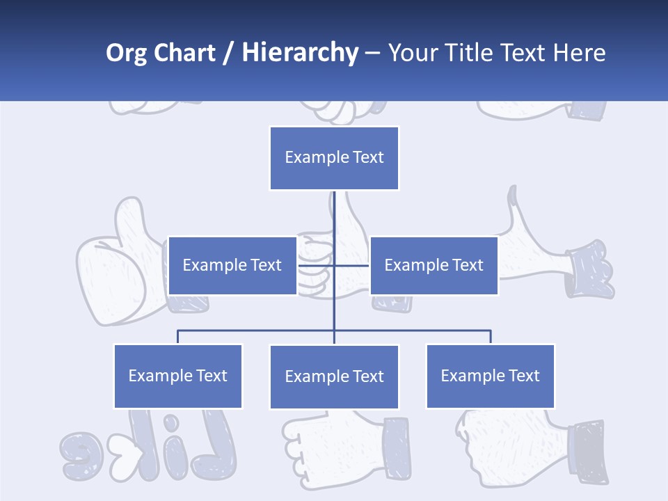 A Bunch Of Thumbs Up And Thumbs Down Icons PowerPoint Template