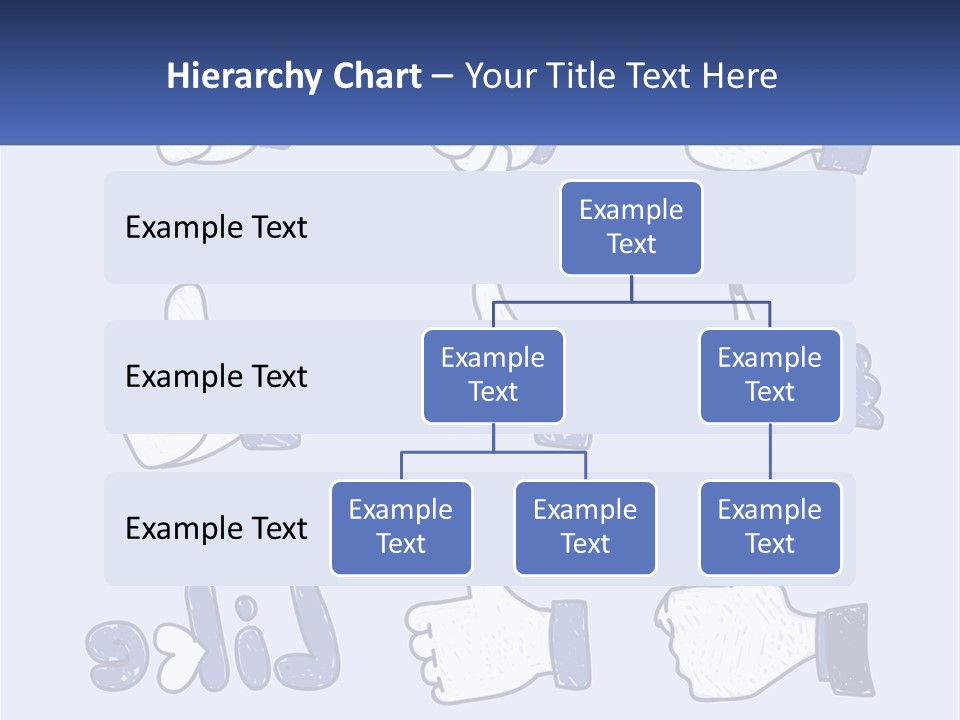 A Bunch Of Thumbs Up And Thumbs Down Icons PowerPoint Template